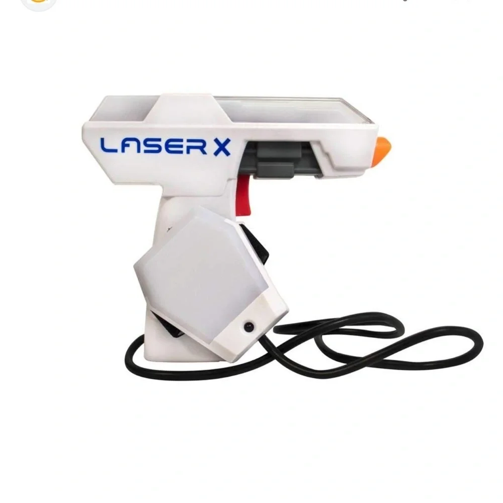 White and Gray VR Laser Tag Gun